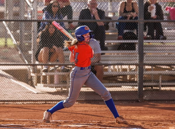 Payton Christiansen in game field